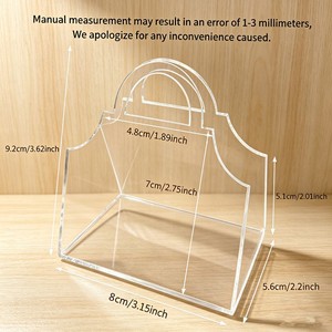 Customizable Transparent Acrylic Handbag Wedding <strong>EID</strong> Favor Candy <strong>Box</strong> Custom <strong>Gift</strong> Bags Favor <strong>Box</strong> - Product Image 6