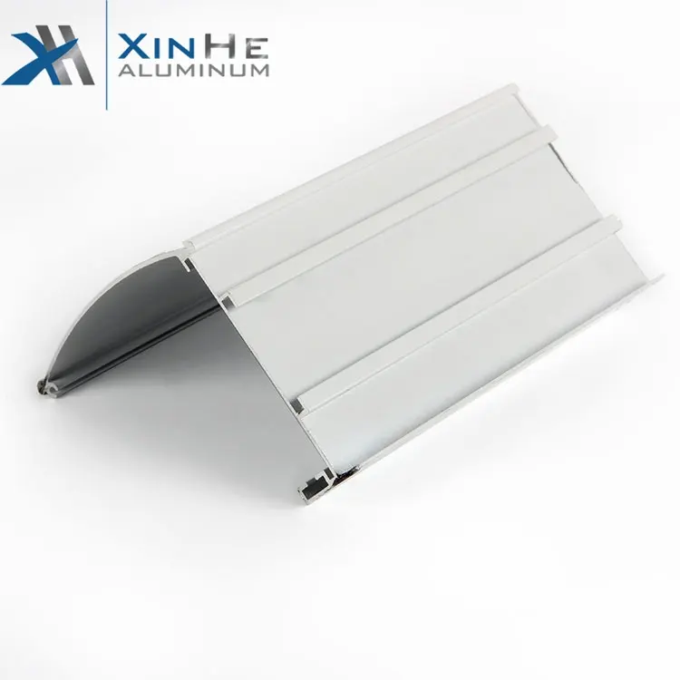 Window Blinds Profile Aluminum Tubular Para Persianas Enrollable Aluminum Curtain Track Profile Vertical Blinds Components