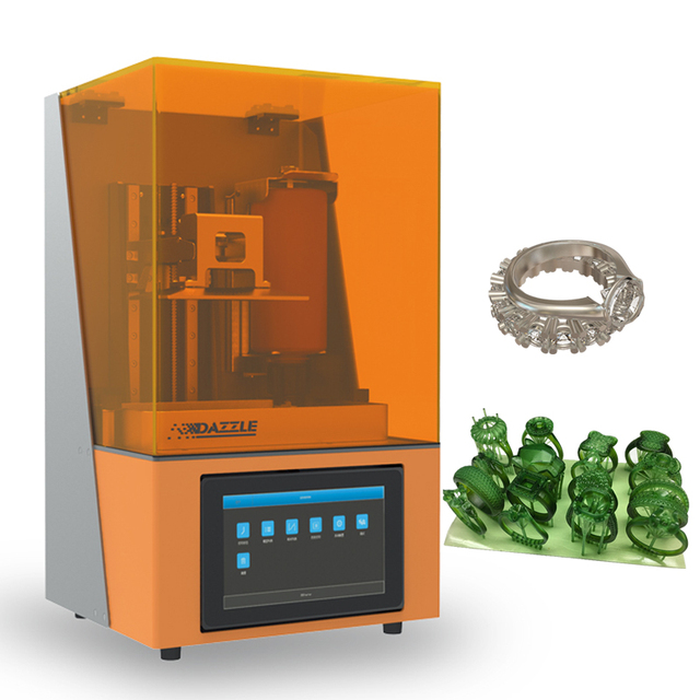 Dazz3D Wholesale Large HD L140 Pro Jewelry Dental Resin LCD 3D Printer