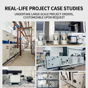 เครื่องปรับอากาศแบบหมุนเวียนพร้อมระบบกู้คืนความร้อน (AHU) สำหรับทำความร้อนล่วงหน้าและความเย็น  มอเตอร์ AC  ออกแบบเป็นโมดูล  ใช้ในเชิงพาณิชย์  ประสิทธิภาพสูง  รุ่น C - Product Image 4