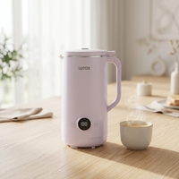 Máquina para Leche de Soya y Leche de Nueces de 600 ml, Tecnología de Molienda de Alta Velocidad, Motor de Cobre Puro, Soporte Alemán para Uso Doméstico, Vegano