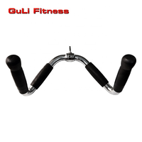 Barre de musculation pour triceps, barre en forme de V, barre de pression vers le bas, barre d'exercice confortable pour les triceps, équipement de musculation, accessoire de poids