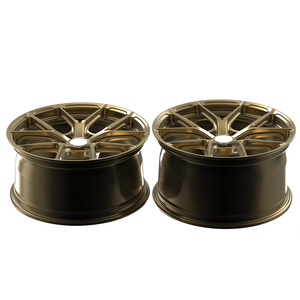 Jantes monobloc 19" 20" 21" 22" à cinq branches en alliage forgé 1 pièce couleur personnalisée 5x120 5x130 <span class=keywords><strong>pour</strong></span> Porsche 911 <span class=keywords><strong>Carrera</strong></span> GT M3 M4 - Product Image 2