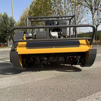 Tondeuse à gazon rotative sans fil industrielle à propulsion électrique 4 temps, télécommande, rayon de braquage nul, puissance 17 kW