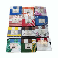 Ensemble de draps de lit 6 pièces de style américain King Size ensemble de microfibres avec 1 drap plat 1 drap-housse 4 taies d'oreiller pour la vente en gros