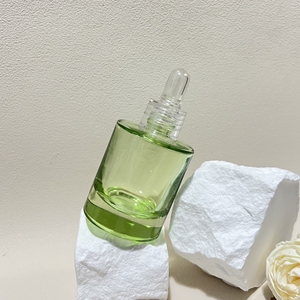 30ml Amber Clear Frosted Flat Shoulder Glass Serum Dropper Bottle Customize Skin Care Packaging 1oz <strong>Hair</strong> Oil Bottle - Product Image 1