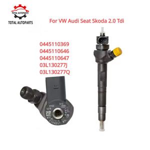 Nosel injektor bahan bakar Diesel baru OEM 0445110369 OEM OEM cocok untuk V-W Am-arok Au-di Se-at sk-oda 2.0 Tdi - Product Image 1