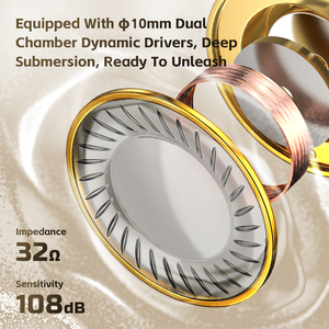 Auriculares Intrauditivos QKZ <span class=keywords><strong>Kaiser</strong></span> con Controladores Dinámicos Dobles de 10 mm, Impresión 3D de Alta Fidelidad, Auriculares con Cable, Graves Profundos para Música y Juegos - Product Image 5