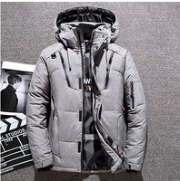 Automne et hiver nouvelle veste pour hommes mode à manches longues chaleur épaissie à capuche manteau couleur unie haute qualité manteau à glissière