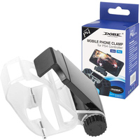 Support de Fixation Réglable Pince Clip pour Téléphone Intelligent 6 Pouces pour Manette PlayStation4 / PS4 Slim / PS4 Pro