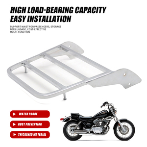 ชั้นวางสัมภาระรถจักรยานยนต์สำหรับ <span class=keywords><strong>Yamaha</strong></span> <span class=keywords><strong>virago</strong></span> XV 125 1990-2012 <span class=keywords><strong>virago</strong></span> <span class=keywords><strong>250</strong></span>ที่ยึดที่นั่งด้านหลัง1990 2012 - Product Image 3