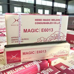 ลวดเชื่อมโลหะ/แท่งเชื่อม/อิเล็กโทรด/อิเล็กโทรโดส AWS E6013 ขนาด 3/32 นิ้ว สำหรับเชื่อมเหล็กกล้าคาร์บอน บริษัทผู้ผลิตและจำหน่ายที่ได้รับการรับรอง - Product Image 1