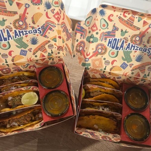 Caja de Embalaje Desechable para Comida para Llevar a Precio Económico, Caja Personalizada para Tacos de Maíz Crujientes Mexicanos, Caja para Burritos y Quesadillas - Product Image 2