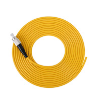 Cordon de brassage de fibre optique à fusion monomode à cœur unique de qualité télécom, connecteurs carrés SC, 1 mètre, FCLC, 15 mètres, Chine