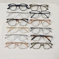 Montures de lunettes optiques surdimensionnées tendance en acétate, haute qualité, vente promotionnelle, lot mixte, nouvelle arrivée, offre spéciale