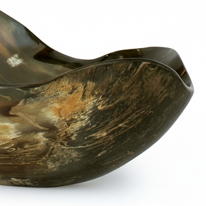 Cuenco de cuerno de búhos 100% Natural, cuenco de fruta y ensalada, tazón de masa a la moda, producto en oferta para Hotel y restaurante doméstico - Product Image 1