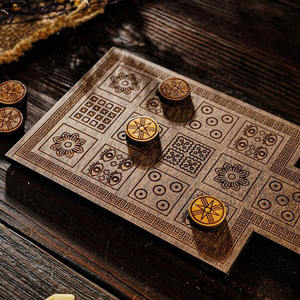 Antiguo <span class=keywords><strong>juego</strong></span> de mesa Mesopotamia Souvenir <span class=keywords><strong>Juego</strong></span> de veinte cuadrados Estrategia Rompecabezas Molino <span class=keywords><strong>Juego</strong></span> real de Ur - Product Image 4