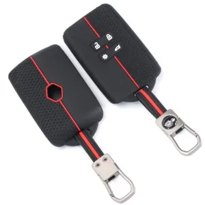 Cover per chiavi <span class=keywords><strong>auto</strong></span> in silicone per Renault Austral Kadjar Clio Megane Captur Arkana Koleos Zoe Scenic <span class=keywords><strong>Dacia</strong></span> Sandero <span class=keywords><strong>Duster</strong></span> - Product Image 5