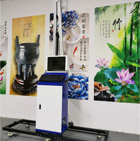 Mesin Printer Dinding Vertikal 3D UV, Harga Mesin Pencetak Dinding 3D