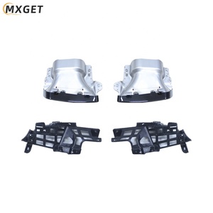 Diffusore Posteriore in Fibra di Carbonio Stile CLA45 con Splitter Laterali e Terminali per Mercedes-<span class=keywords><strong>Benz</strong></span> Classe <span class=keywords><strong>CLA</strong></span> W117 CLA200 250 CLA45 AMG 2014-2019 - Product Image 5