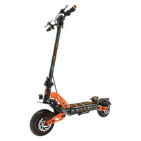 Scooter Eléctrico de Dos Ruedas DT10, Plegable, Todoterreno, con Amortiguación, Motor sin Escobillas de 1400W, Batería Digital Inteligente, 11 Pulgadas, 60km