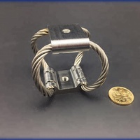 Stabilisateur de caméra de drone Hoan GR6-93D-A en aluminium et acier inoxydable avec isolation antichoc et antivibration pour applications aériennes