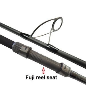 Meilleure qualité 3.9m 2-Section 3-5oz canne à pêche à la carpe Fuji siège de <span class=keywords><strong>moulinet</strong></span> 24T + 30T + 40T carbone 1K chinois K Guides poisson d'eau douce - Product Image 3