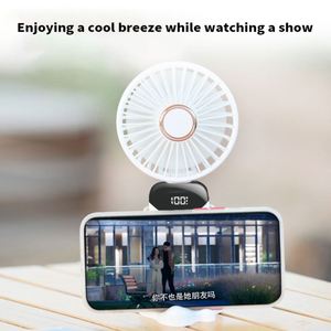 Ventilador de Mano de Escritorio con Correa para el Cuello, Pequeño, de Alta Calidad y Bajo Precio, para Viajes al Aire Libre y Refrigeración Personal - Product Image 3