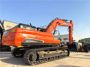 Excavatrice Doosan DX340LC DX340 340 en bon état, fabriquée en Corée, excavatrice sur chenilles d'occasion de 34 tonnes à vendre - Product Image 3