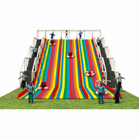 Jeux interactifs de grande taille pour enfants, ensembles de terrains de jeux intérieurs, équipements de terrains de jeux intérieurs durables pour enfants, usage commercial