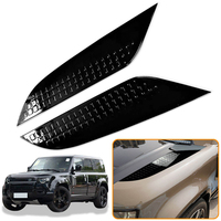 Para Land Rover Defender 110 90 2020-2025, Actualización de Diseño 2026, Piezas de Automóvil, Moldura de Capó, Paneles de Adorno de Dos Lados, Cubiertas de Ventilación del Capó