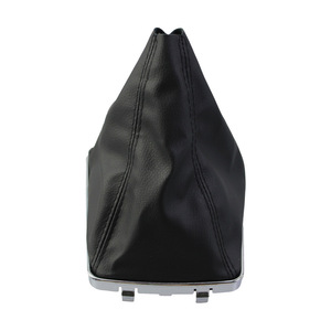 Opel Astra H Gear <b>Shift</b> Cover Black Leather Individual Dust Cover for Car Gear <b>Knob</b> - Product Image 1
