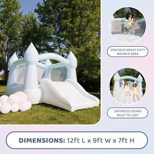 Château gonflable UL Blower Trendy Bouncer Daydreamer <span class=keywords><strong>Mist</strong></span> pour enfants, utilisation intérieure et extérieure - Product Image 6