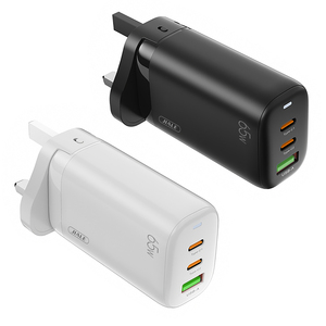 Chargeur rapide électrique au nitrure de gallium 20W PD simple, <span class=keywords><strong>super</strong></span> stable, 2 ports C+<span class=keywords><strong>U</strong></span> 65W, professionnel et fiable - Product Image 6