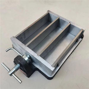 40*40*160mm Triple prueba cemento arena molde Material de hierro fundido tres acero mortero equipo de laboratorio OEM soporte personalizado - Product Image 5