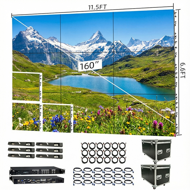 JY P2 P3 P4 P5 Full Color Rental Led Video Wall Screen P2.9 P3.91 P4.81 Indoor Outdoor Stage Background Led Screen Display