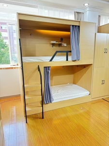 Cama Cápsula Comercial KSL para Hostal Litera Cápsula con Escaleras de Acero Luz LED y Cortina de Privacidad Módulos para Dormir - Product Image 6