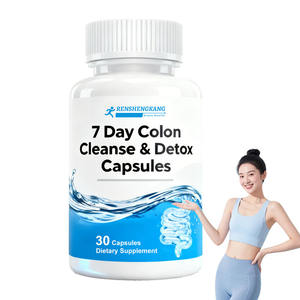 ओम गंध सबसे ज्यादा बिकने वाली 7 दिन बृहदान्त्र साफ करने वाले डिटॉक्स कैप्सूल पाचन स्वास्थ्य पूरक आंत स्वास्थ्य वयस्क ग्लूटेन-मुक्त - Product Image 1