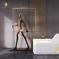 Nordique moderne créatif salon luxe coin lampe sur pied minimaliste Designer Art décoration LED lampadaire