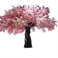 Arbre artificiel en fleurs de cerisier en forme de parapluie de 650 cm, fleurs en soie et fibre de verre, réalistes, durables, résistants à l'eau, pour les mariages