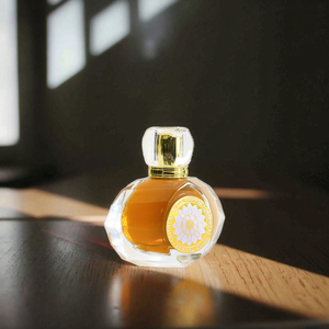 Botella de Perfume Vacía Transparente con Cierre a Presión, 30ml 50ml 100ml, Botella de Perfume de Vidrio Irregular con Caja de Regalo, Venta al Por Mayor - Product Image 6