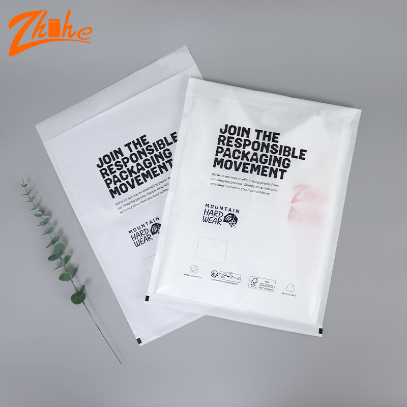 Eco-friendly Recyclable Translucent Paper Bags for Apparel, Gifts and Other Uses100% Glassine Paper Bags