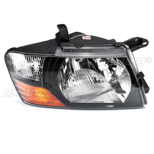 Conjunto de Faros Delanteros para Mitsubishi Pajero Montero 2000-2006, con Bombillas LED, Lentes de PC Negras, Izquierdo y Derecho - Product Image 3