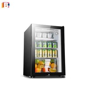Venta caliente pequeño refrigerador comercial puerta de vidrio eléctrica mesa de cerveza pantalla <span class=keywords><strong>nevera</strong></span> Mini instalación - Product Image 3