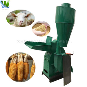 Maize milhos com máquinas trituradoras cob, para alimentação de animais milho elétrico cob