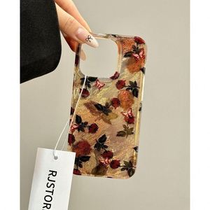 Funda para Teléfono con Diseño de Hojas Inferiores para iPhone 16e, Fundas para iPhone 16 Pro Max 15 14 13 12 11 XS X XR 7 8 Plus, Funda Protectora de TPU a Prueba de Golpes - Product Image 3