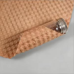 Papel de Burbujas con Cojín de Aire, 30*30cm, Hoja/Rollo, Papel Ecológico de Relleno con Burbujas, Tipo Burbuja Antichoque, Papel Kraft - Product Image 2