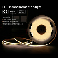 Tira de Luz LED COB DC24V, Sin Caída de Voltaje, Alto CRI, Flexible, IP20, USB, para Decoración de Interiores, Gabinetes y Techos