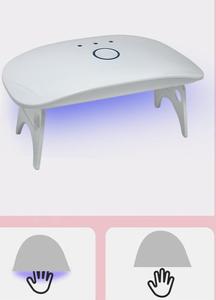 2025 mới niêm yết chuyên nghiệp Mini <span class=keywords><strong>UV</strong></span> Led Gel Nail đèn 12 Wát không dây xách tay Đèn bàn để sử dụng nhà làm khô - Product Image 2