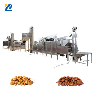 Máquina Automática para Sazonar Frutos Secos, Máquina Mezcladora <span class=keywords><strong>de</strong></span> Snacks para Tostar y Sazonar Continuamente, Máquina para Hacer Snacks - Product Image 2
